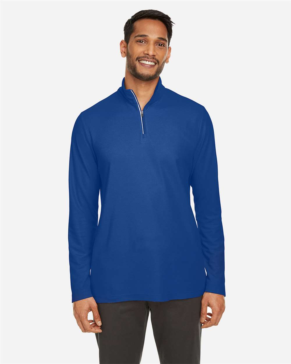 Core365 Fusion ChromaSoft Pique Quarter-Zip Pullover CE405