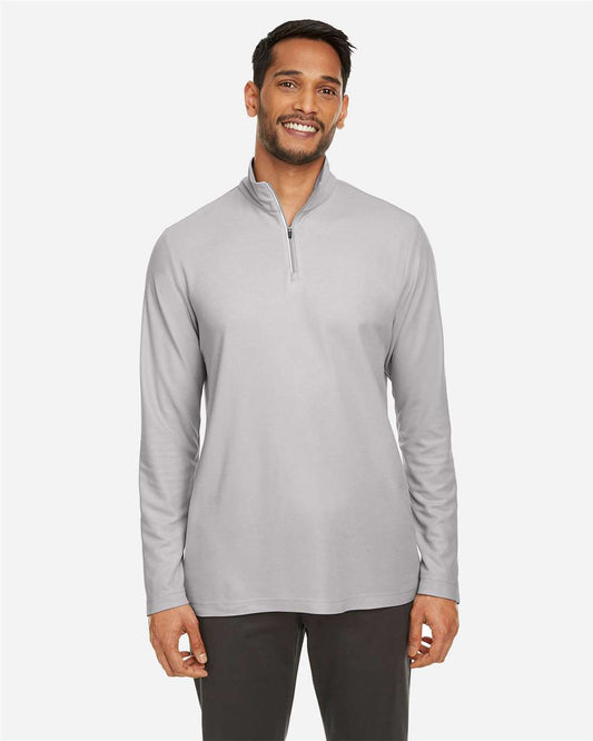 Core365 Fusion ChromaSoft Pique Quarter-Zip Pullover CE405